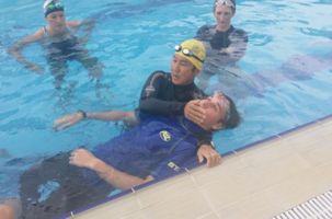 We offer lifesaving training to get the bronze medallion for those planning to be coaches or lifeguard.