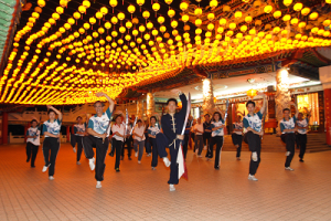 天后宫陈式太极拳班 Chenshi Taijiquan (Taichi) class at Thean Hou Temple, Kuala Lumpur