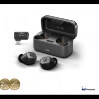 EPOS GTW 270 Hybrid Closed Acoustic Wireless Earbuds With Dongle