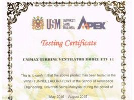 Testing Certified by USM