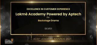 Lakmé Academy Powered by Aptech (LAPA) has won a ‘SILVER’ for its campaign ‘Backstage Drama’ at the 10th Edition of ACEF Asian Leaders Forum & Awards
